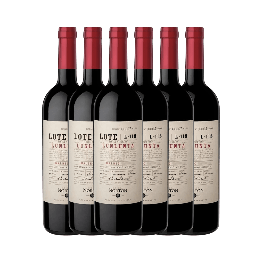 Malbec Norton Lote Lunlunta 750 Ml.